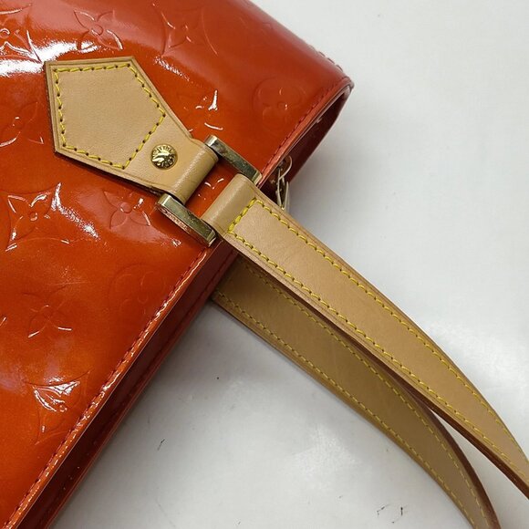 Louis Vuitton Houston Red Vernis Hand Bag mon621-101525 - Picture 7 of 16